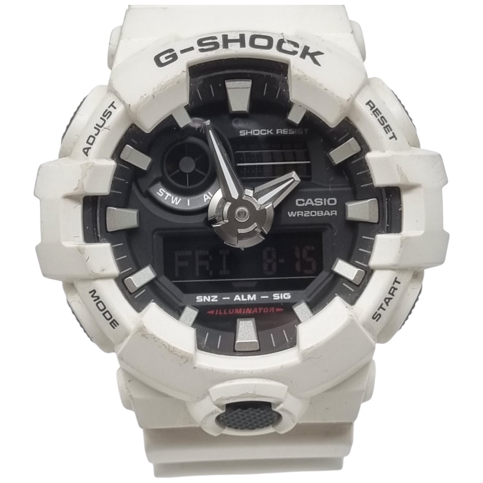 Ga 700 Casio Wr20bar White Ga 700 White G Shock Watch Price Casio