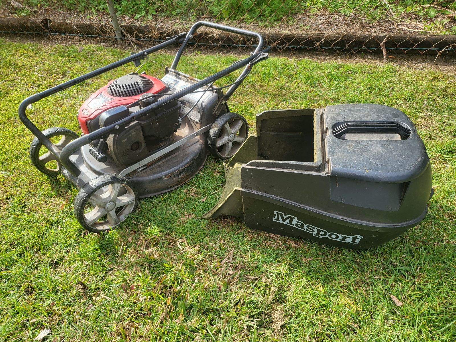 Lawn Edger Talon Lawn Mower Bunnings 31cc 4-Stroke Petrol Lawn