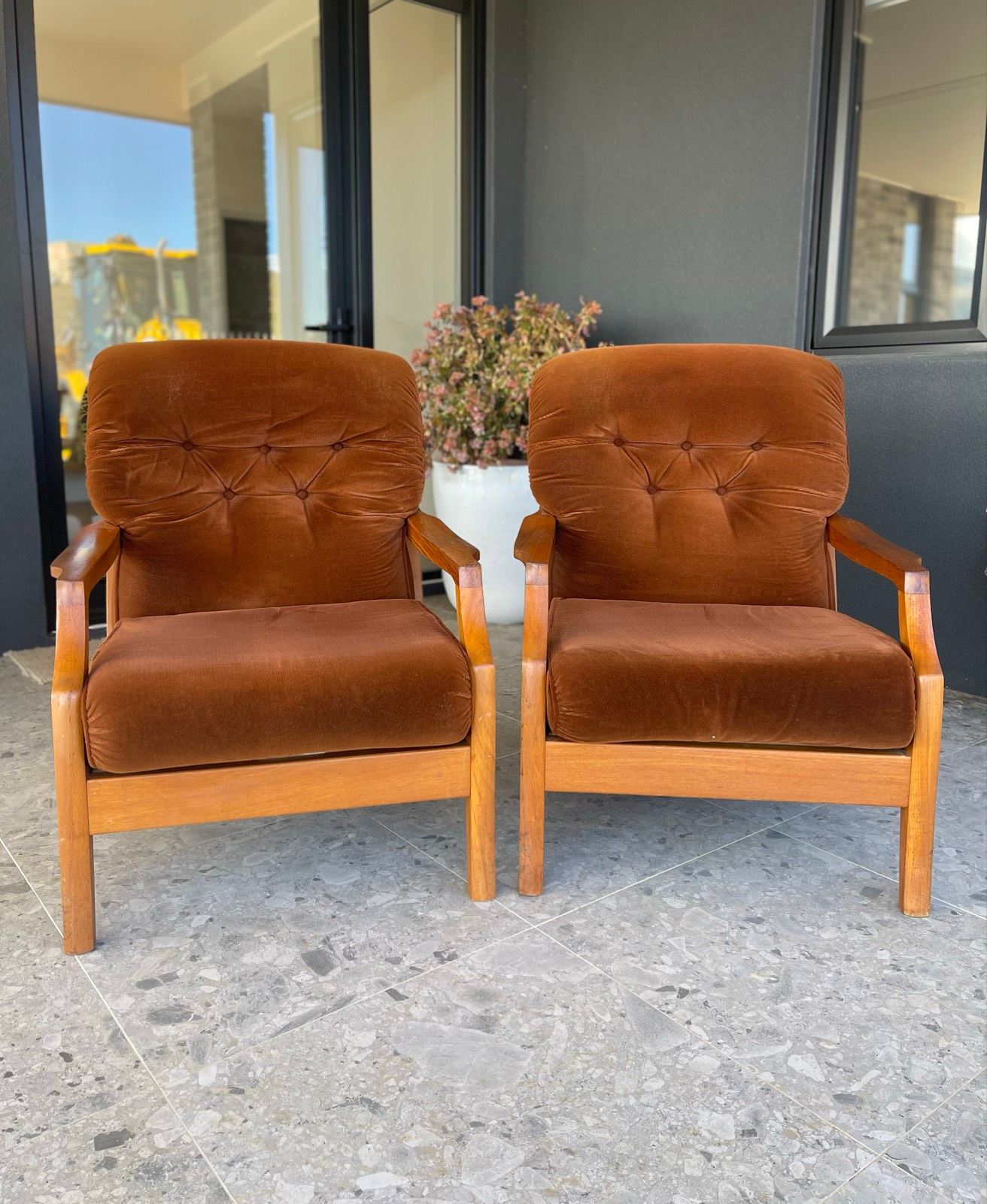 Vintage Parker Mid Century Armchairs Gumtree Australia Gumtree