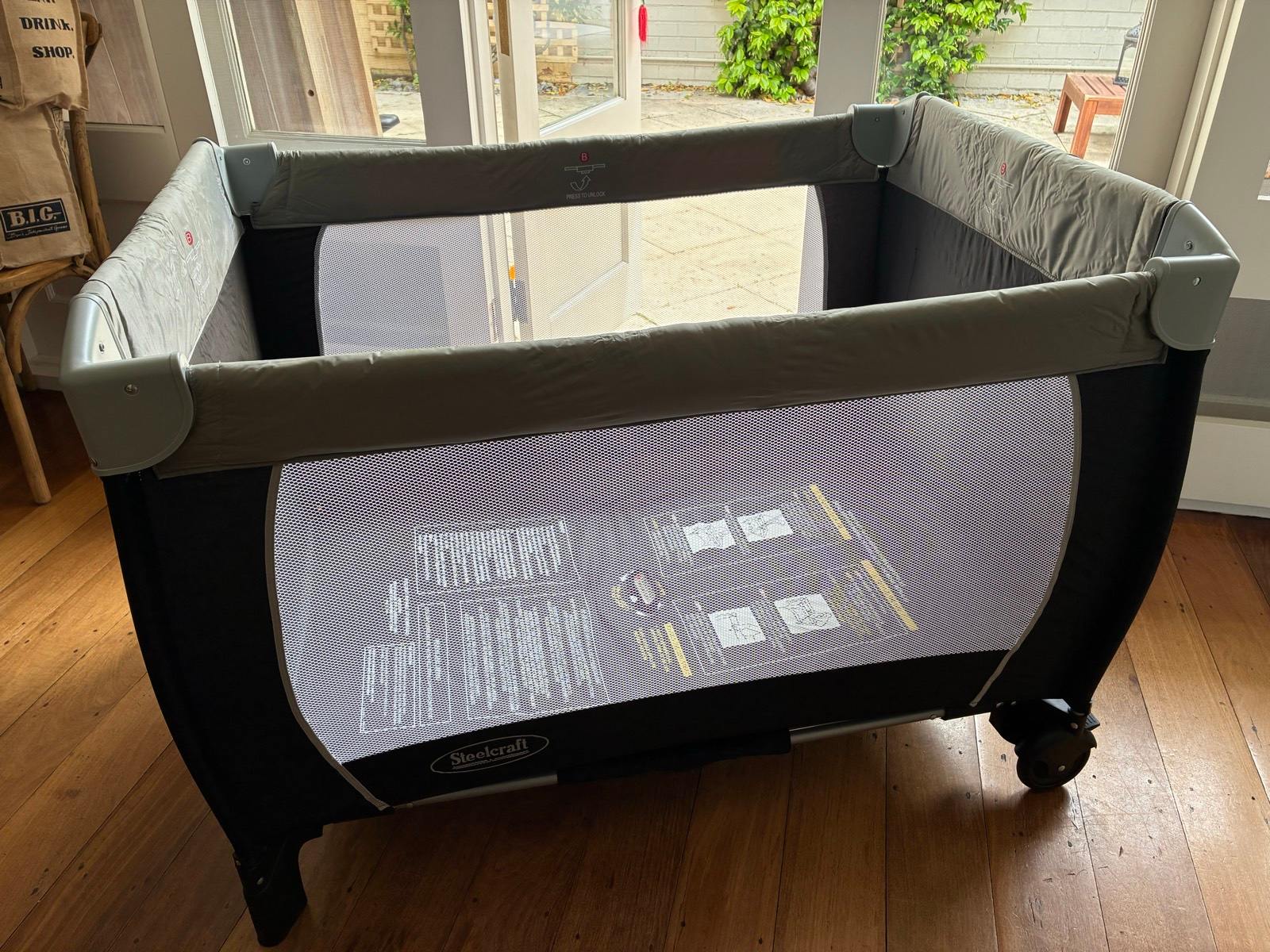 Steelcraft portable cot Cots Bedding in Subiaco WA Gumtree