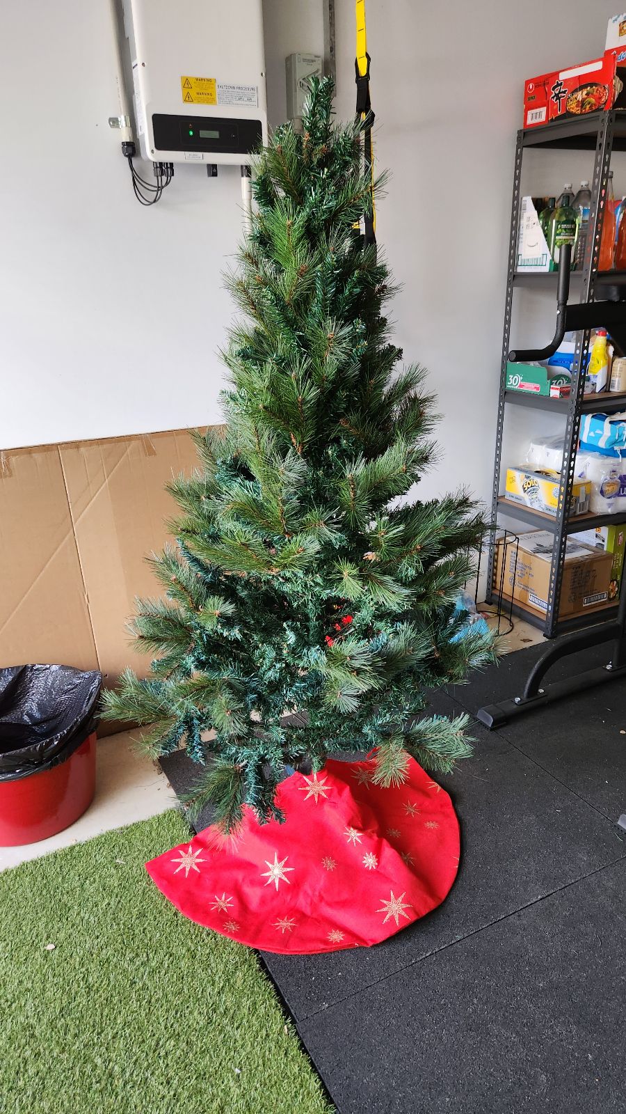 free 170cm Christmas tree and skirt