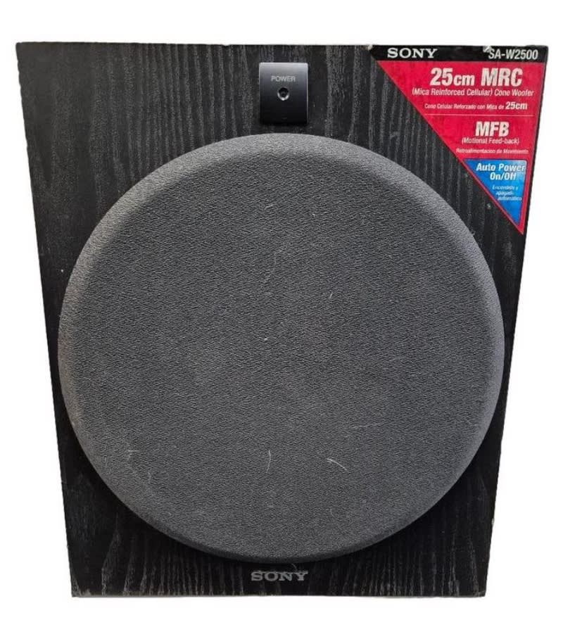 Sony Saw2500 Subwoofer Sony SA-W2500 Powered Subwoofer Home Subwoofers
