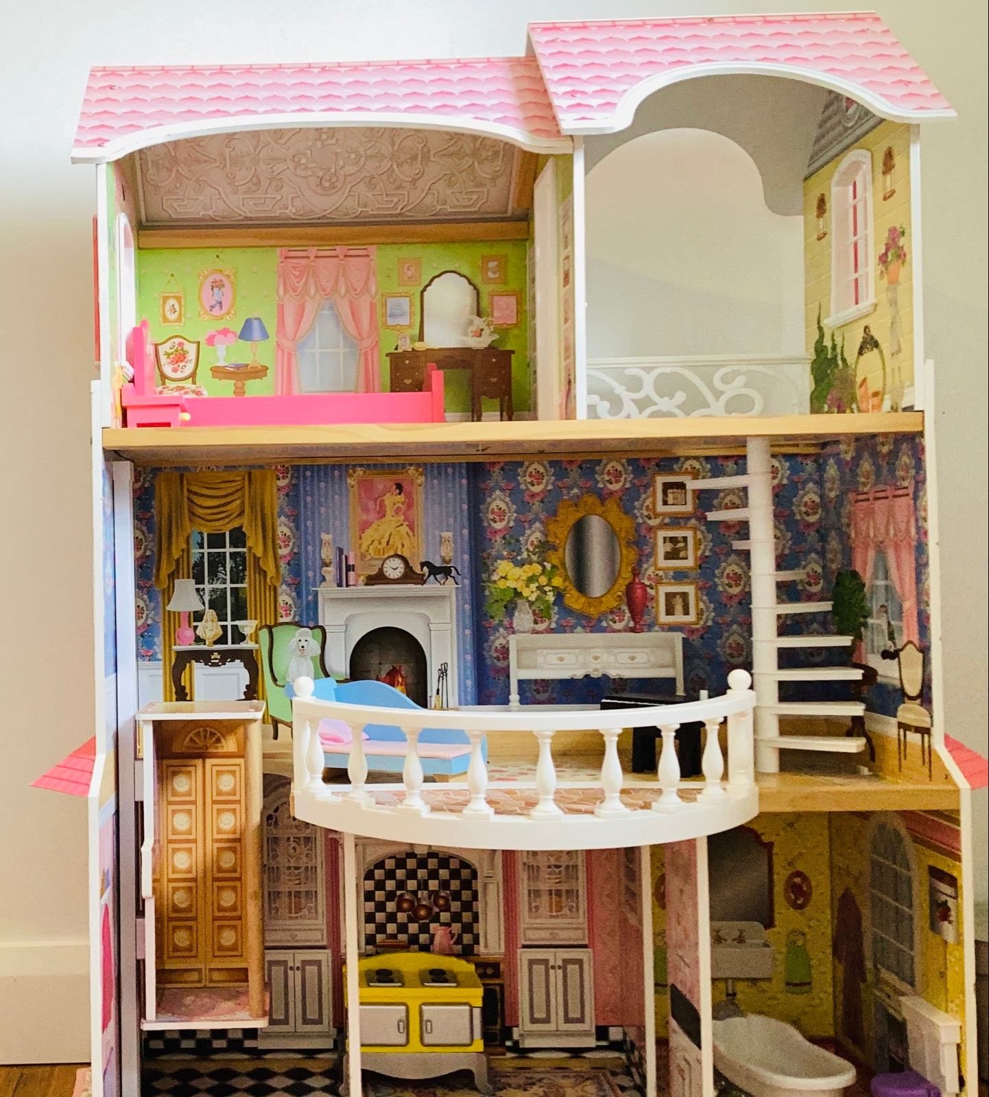 Wooden Barbie Dollhouse fits full size Barbies Toys Gumtree