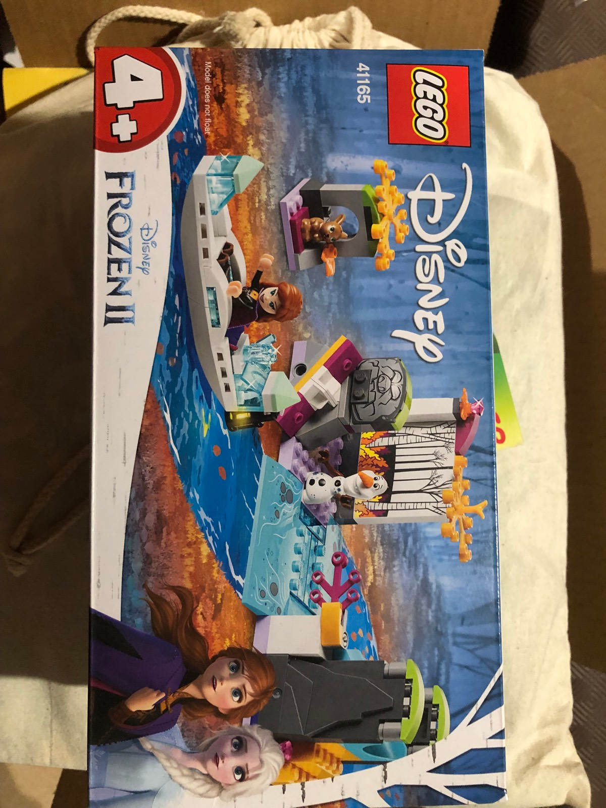 Canoe Expedition Frozen Ii Legos Lego Disney Annas Canoe