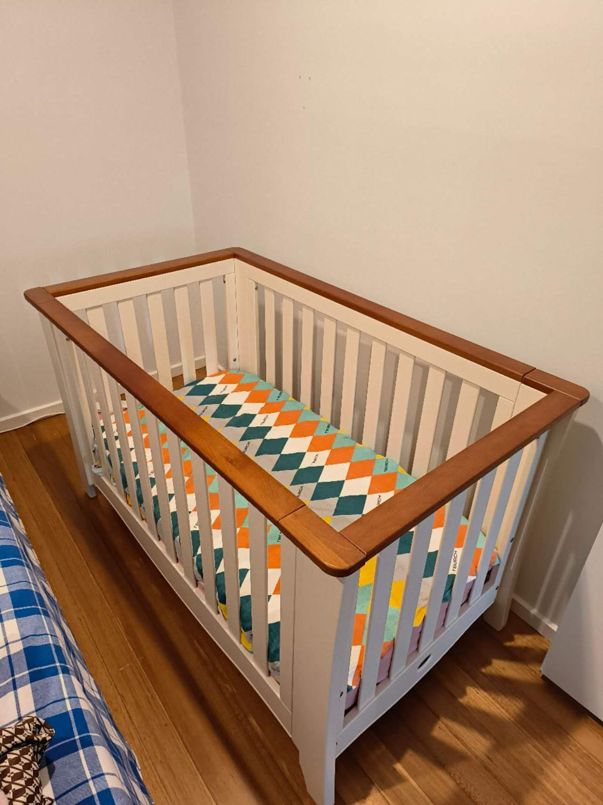 Boori Provence Expandable Cot Mattress Cots Bedding in