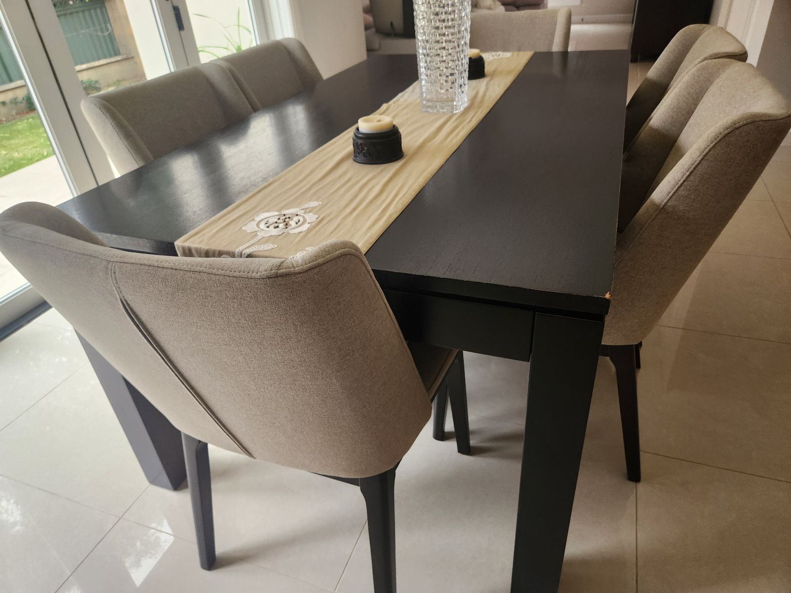 Extendable Dining Dining Room Table Gumtree Solid Gum Wood To 12