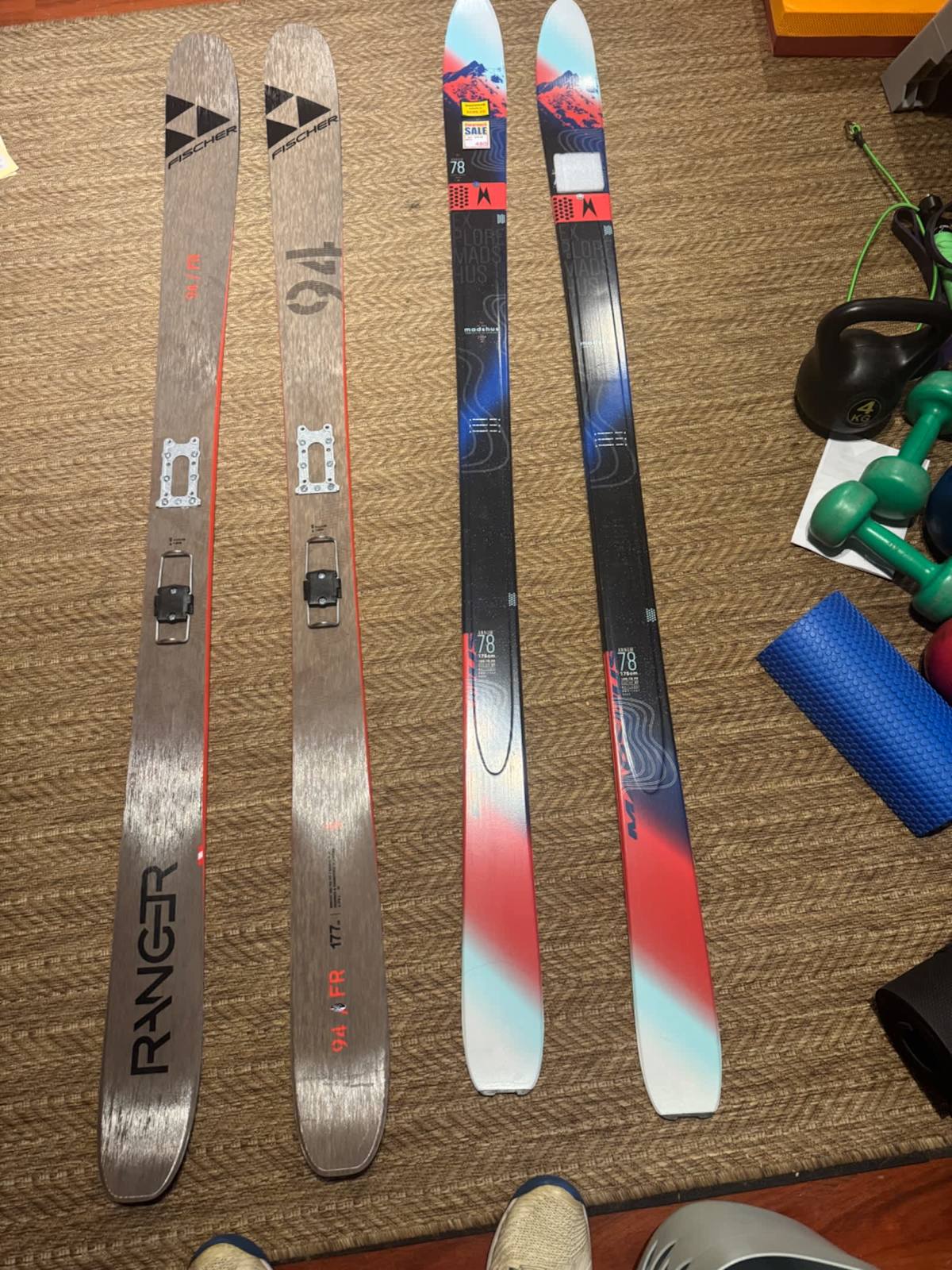 【メーカー包装済】 Madshus Annum 175cm skis country country/back cross スキー