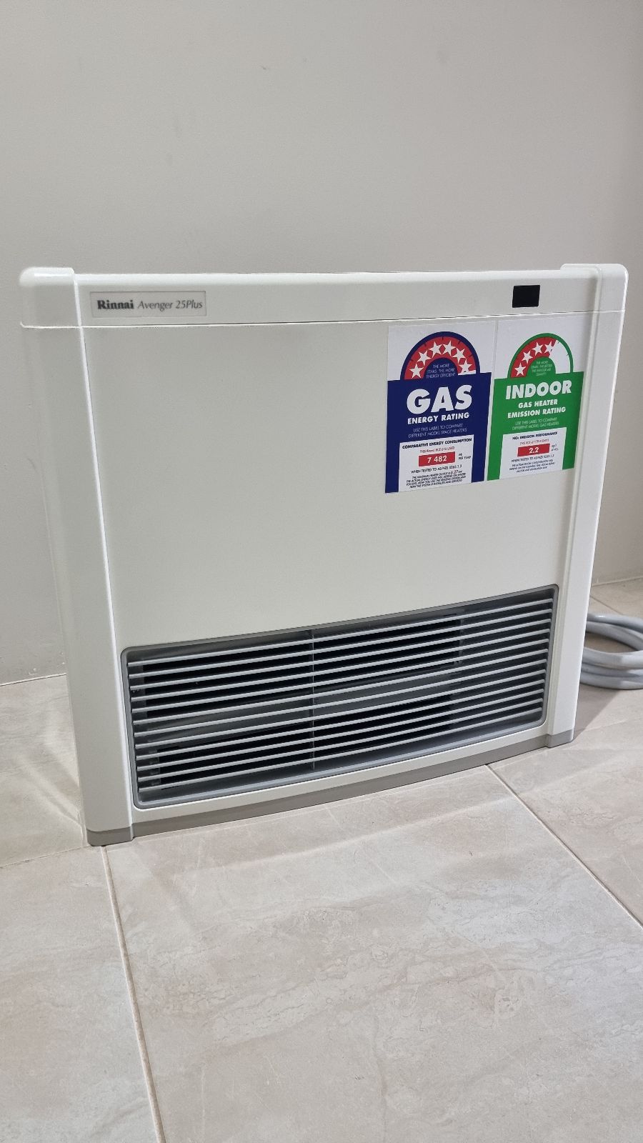 HOT Space Heater Portable Gas Rinnai 25 Rinnai Avenger 25 Gas