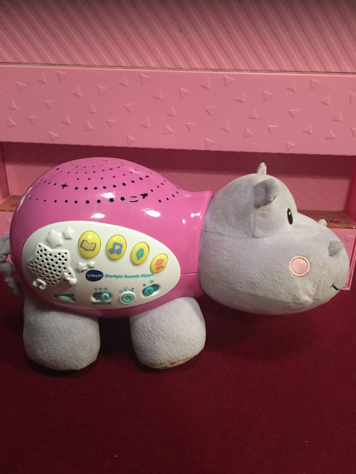 VTech Starlight Sounds Pink Hippo Toys Indoor in Roleystone