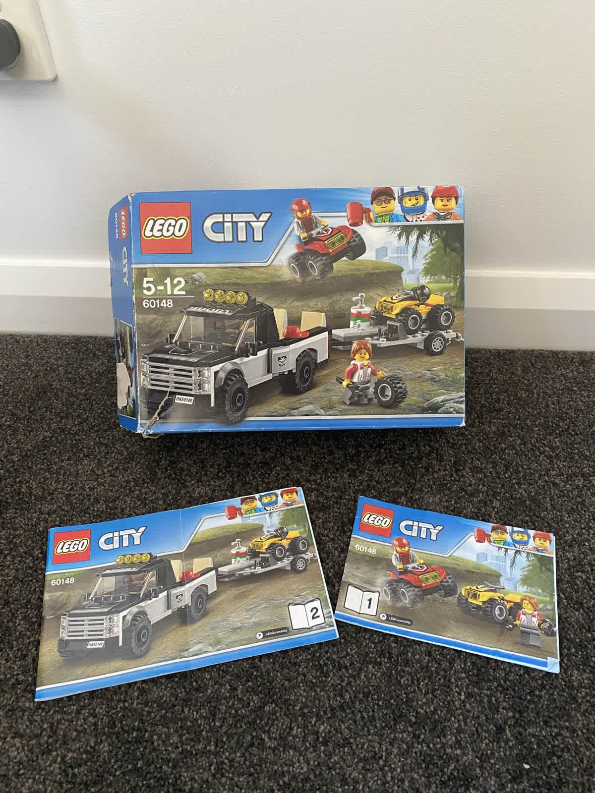 Lego Set Lego 60148 City Atv Race Team Lego Truck Lego City 60148
