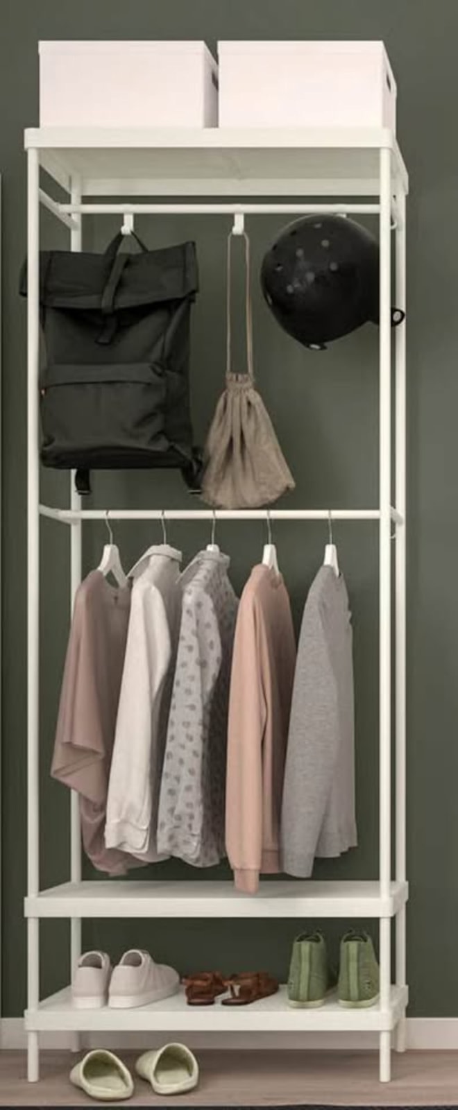 Clothes Rack Shoe Rack Gumtree $99 White CLOTHING SHOE RACK *For Sale*  Gumtree