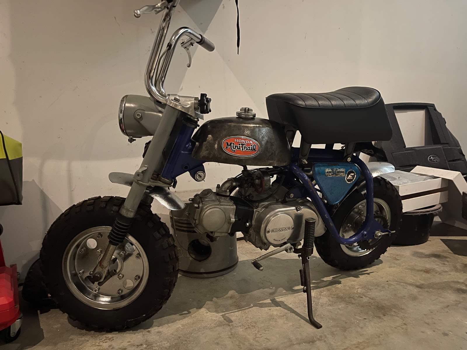 Z50 Mini Honda 50cc Honda Z50 Engine Swap 1977 HONDA 50CC Z50 MINI