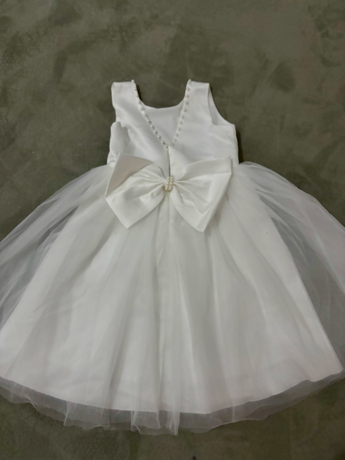 White flower girl communion dress Size 9/10 Kids Clothing in