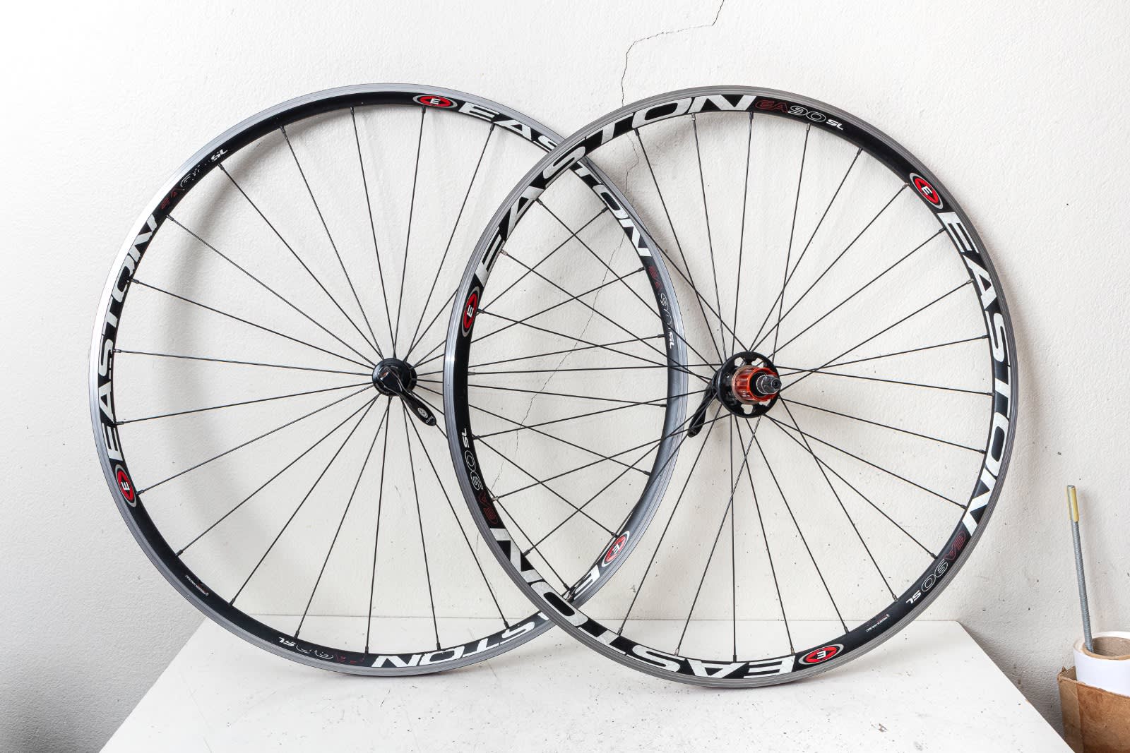 Easton EA 90 SL road bike wheelset 11s shimano freehub clincher