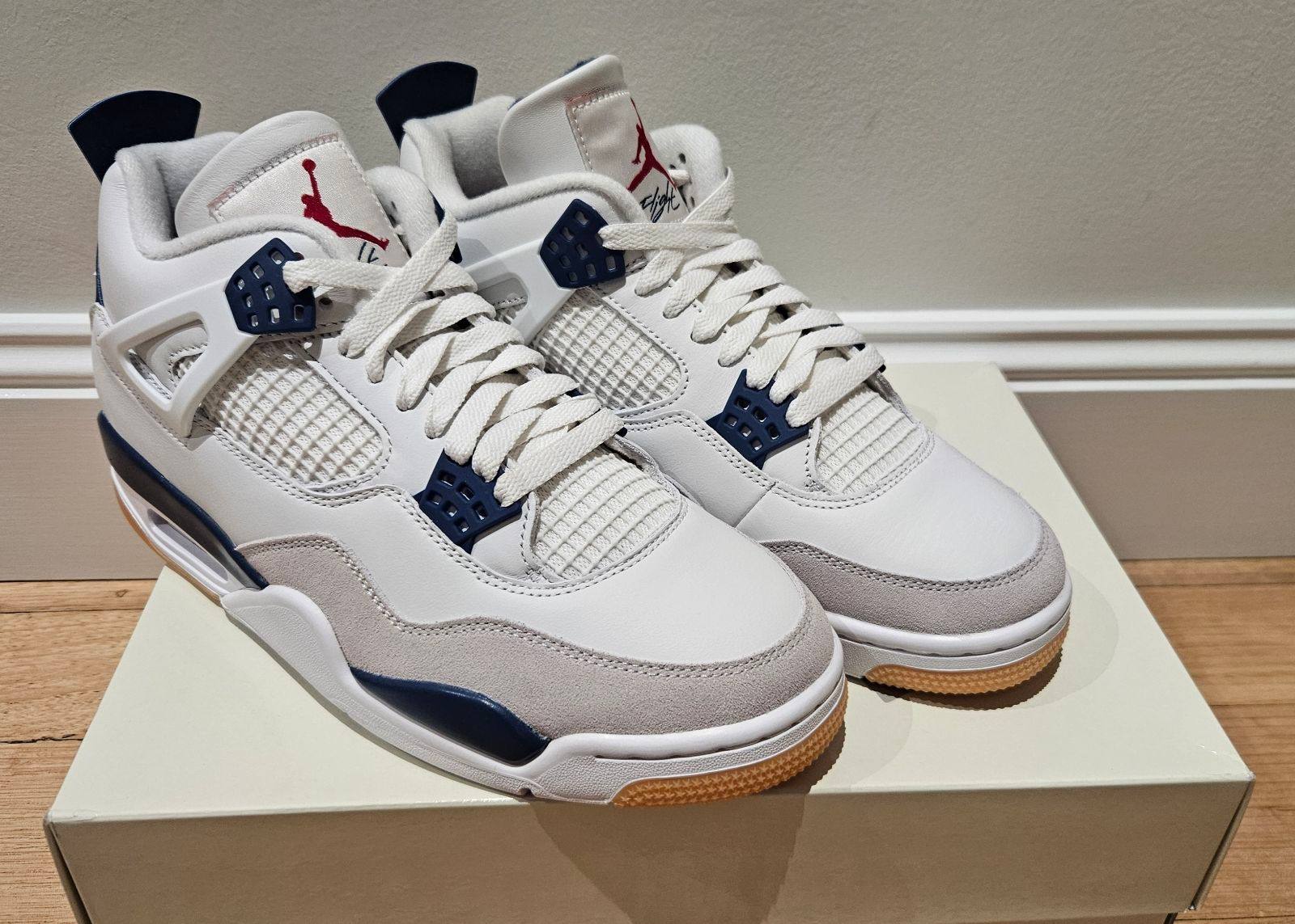 Air Jordan Retro x Nike SB Navy -9US Men's Shoes in