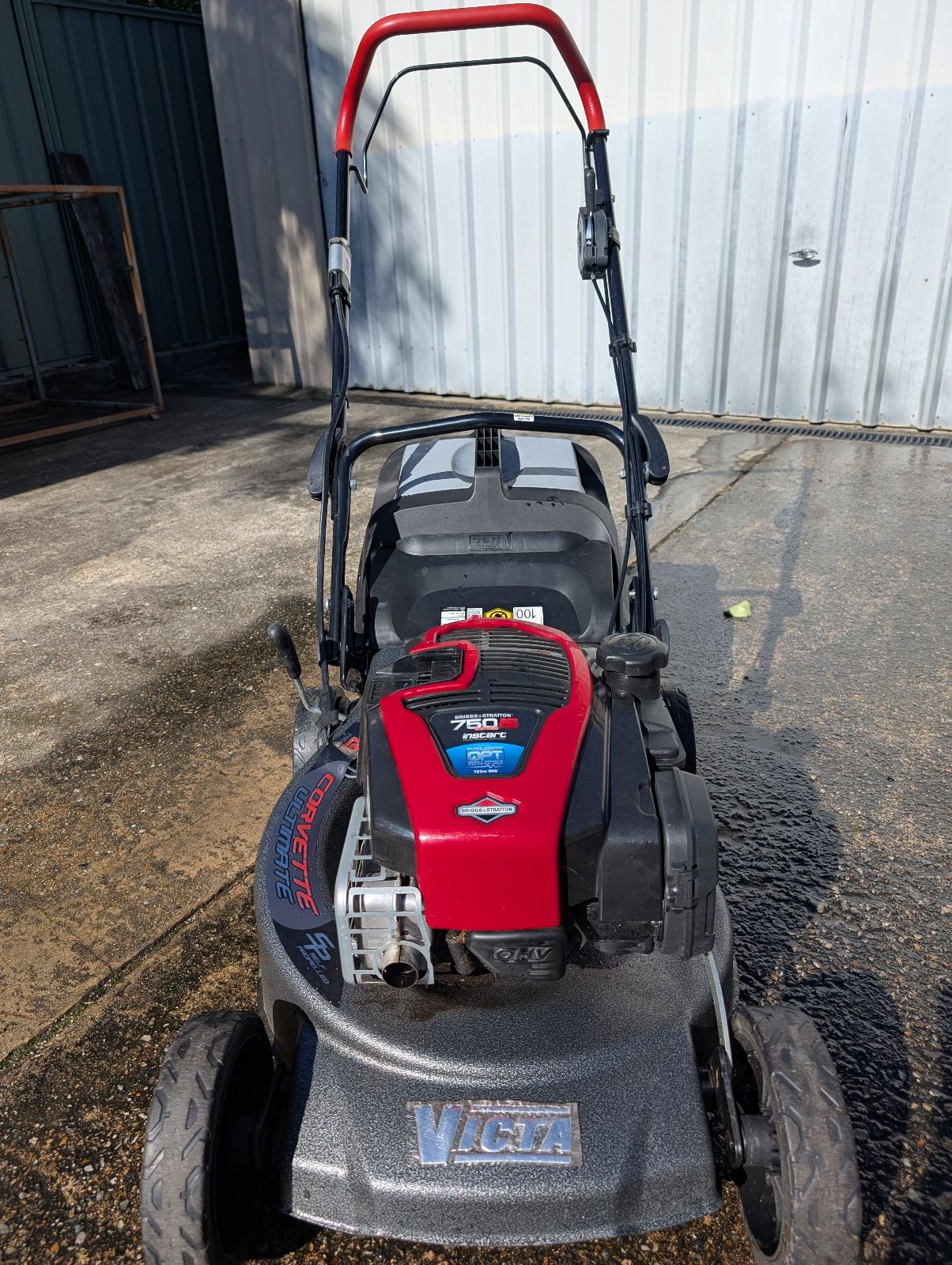 Instart Victa Key Start Lawn Mower Victa Instart Mower Briggs