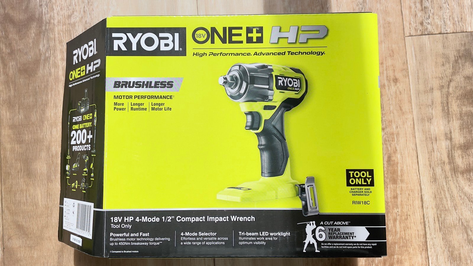 Impact Wrench Ryobi One Kit Bunnings Ryobi R18ID3-0 Impact Wrench