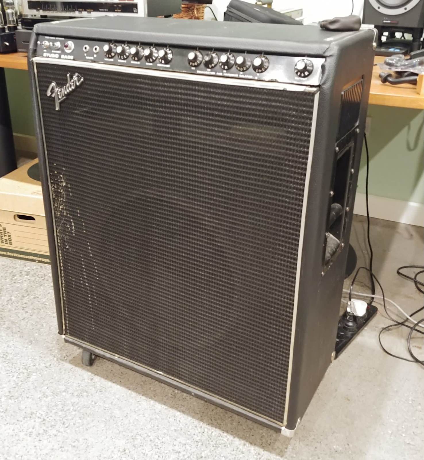 Fender Studio Bass Valve Amp Vintage Gumtree Australia Gumtree