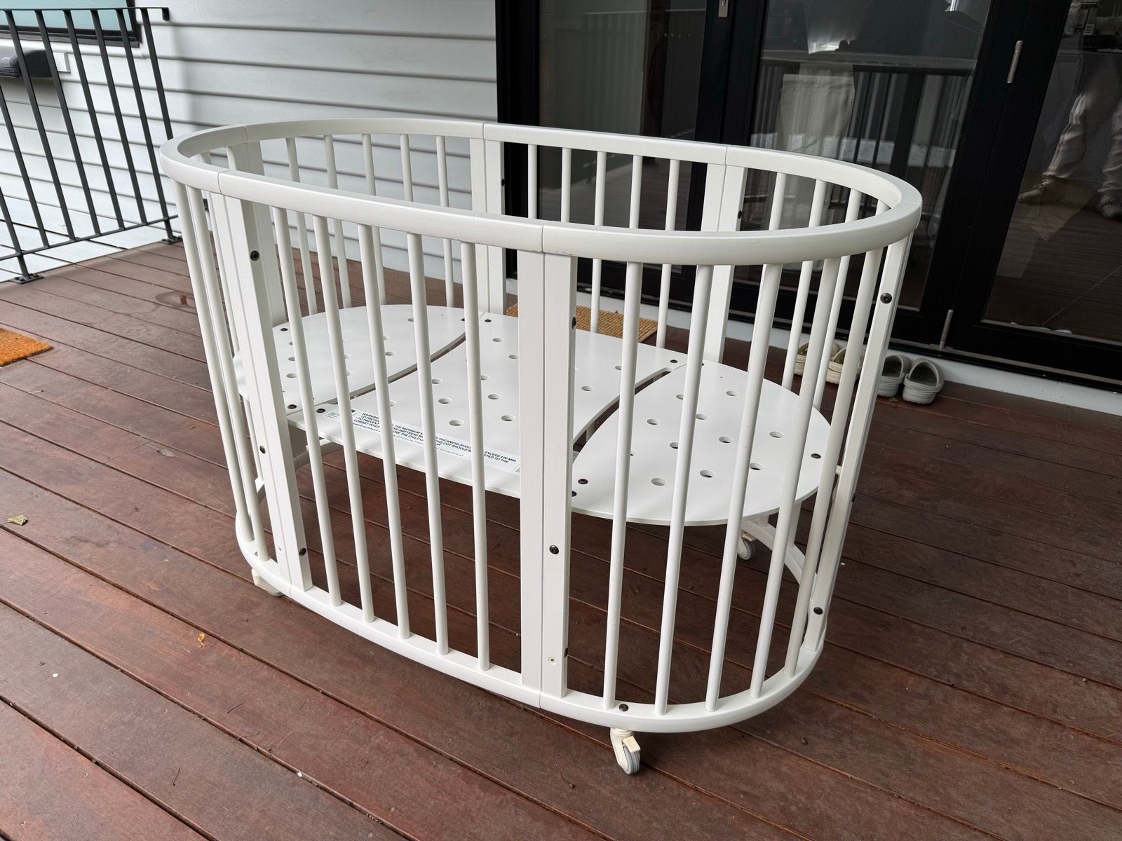 Stokke Sleepi White Baby| Children Cot/ Bed/ Crib V3 Model Mattress