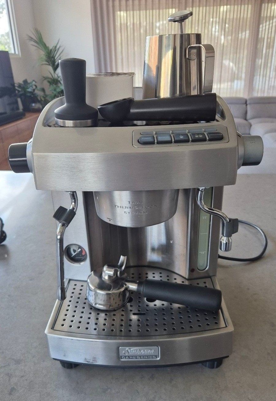 Sunbeam Cafe Series Coffee Machine Em6910 Machine Sunbeam 6910