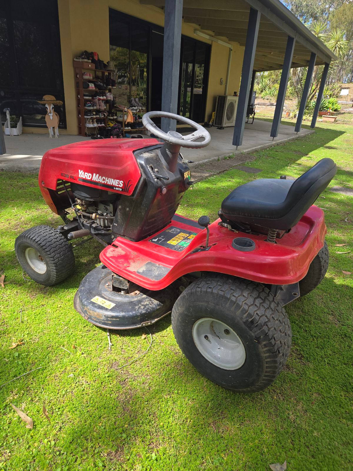 Hp Yard Machines 38 Inch Riding Lawn Mower 38 Inch Yard Machine