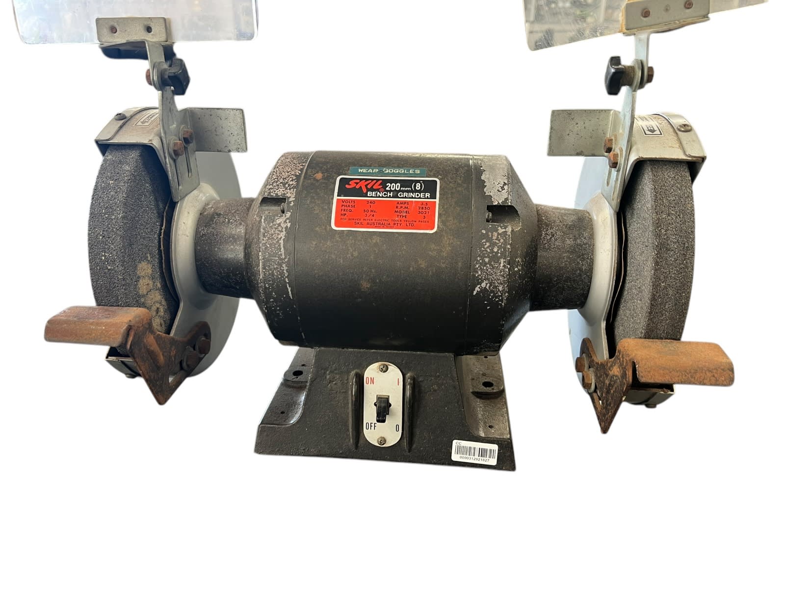 skil 200mm bench grinder