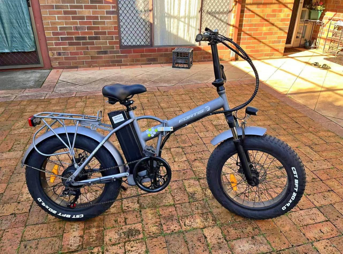 Speed Fortis Foldable Electric Bike Fortis Shimano Speed 20 Fat