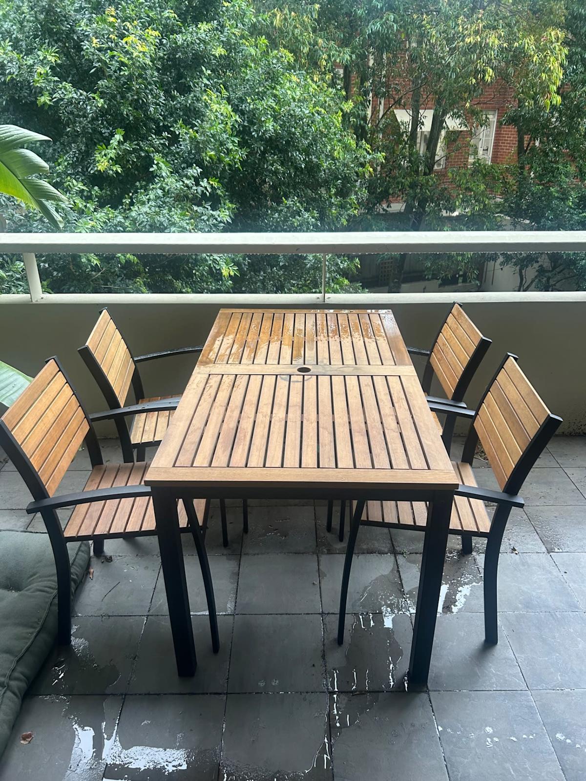 Dining Furniture Garden Table And Chairs Gumtree Outdoor Dining