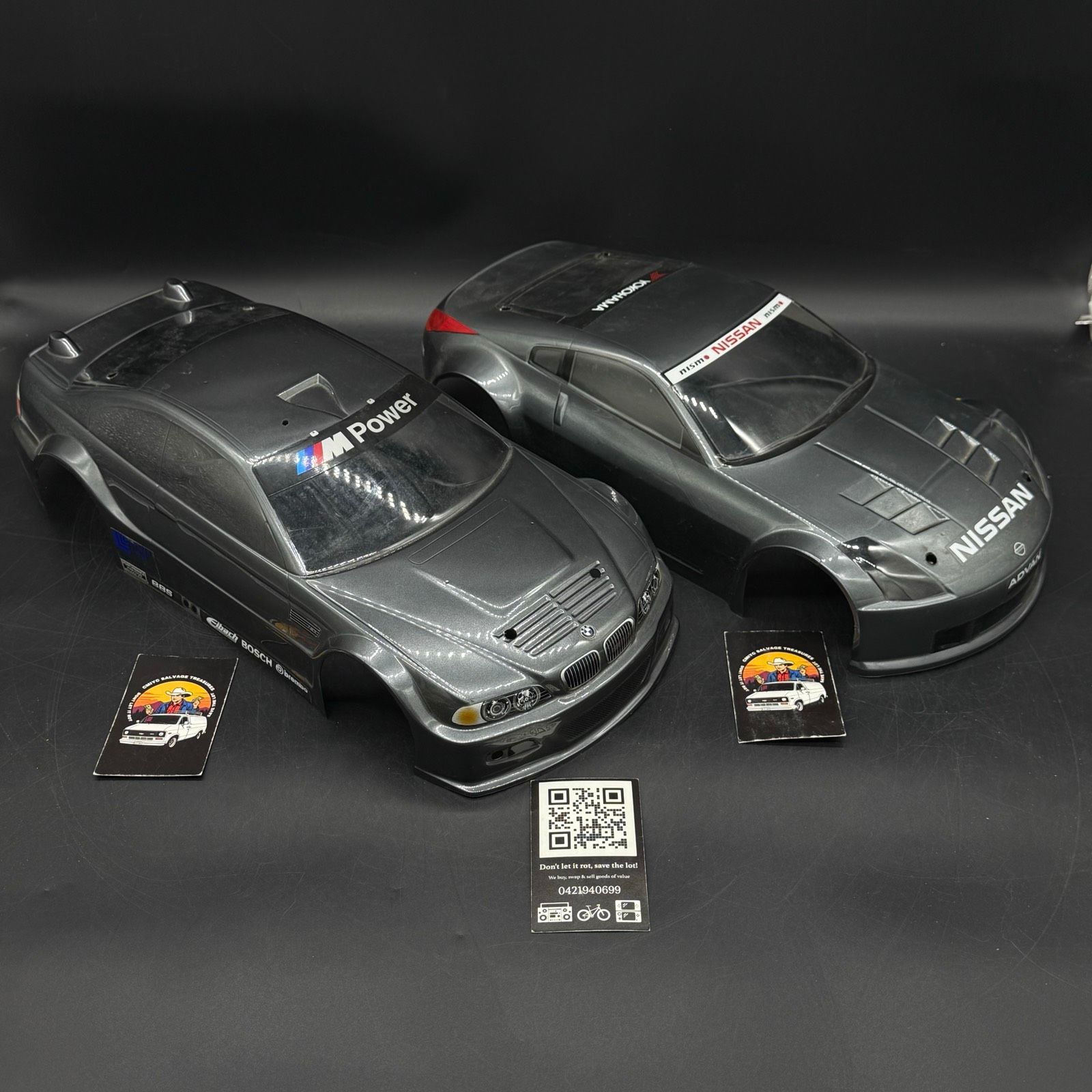 BMW M3 Nissan 350Z RC Drift Car Shells 1/10 Scale Body Kits