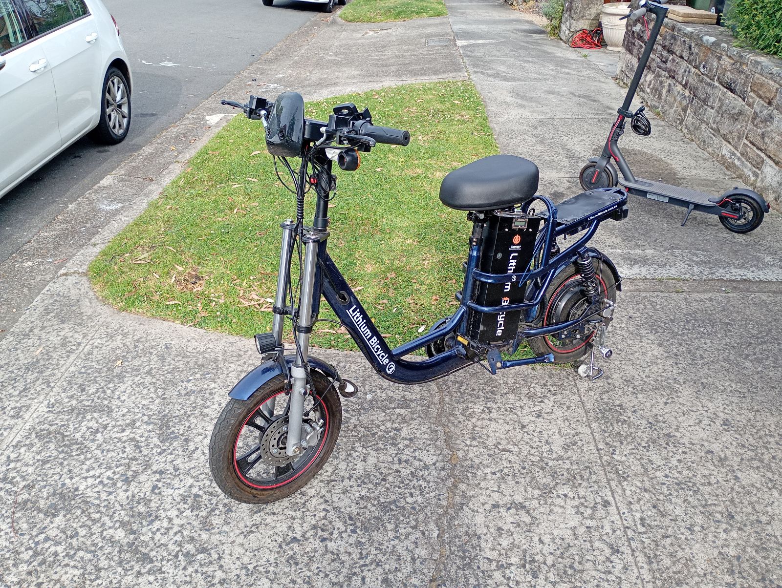 lithium ebike 48 volt cargo style delivery bike with amazing