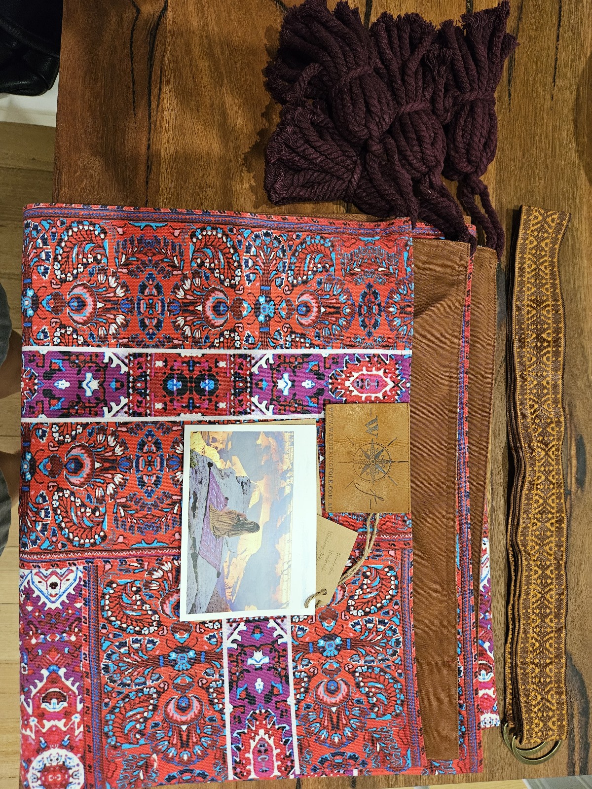 Wandering Folk unique picnic rug BRAND NEW Rugs Carpets in