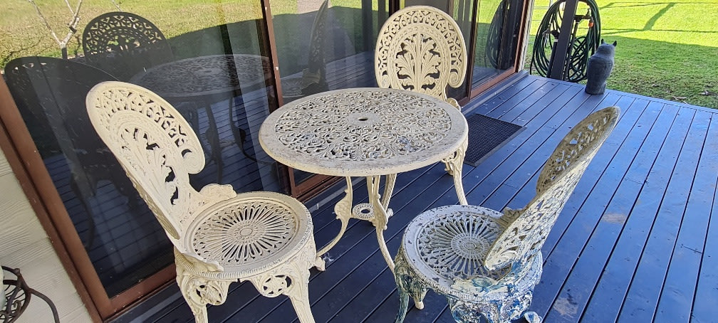 Furniture Equipment Outdoor Table And Chairs Gumtree Second Hand