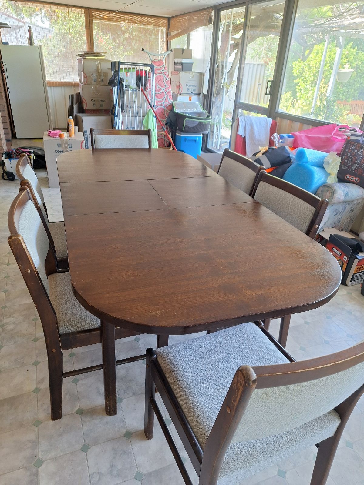 extendable dining table and chairs Gumtree Australia Gumtree