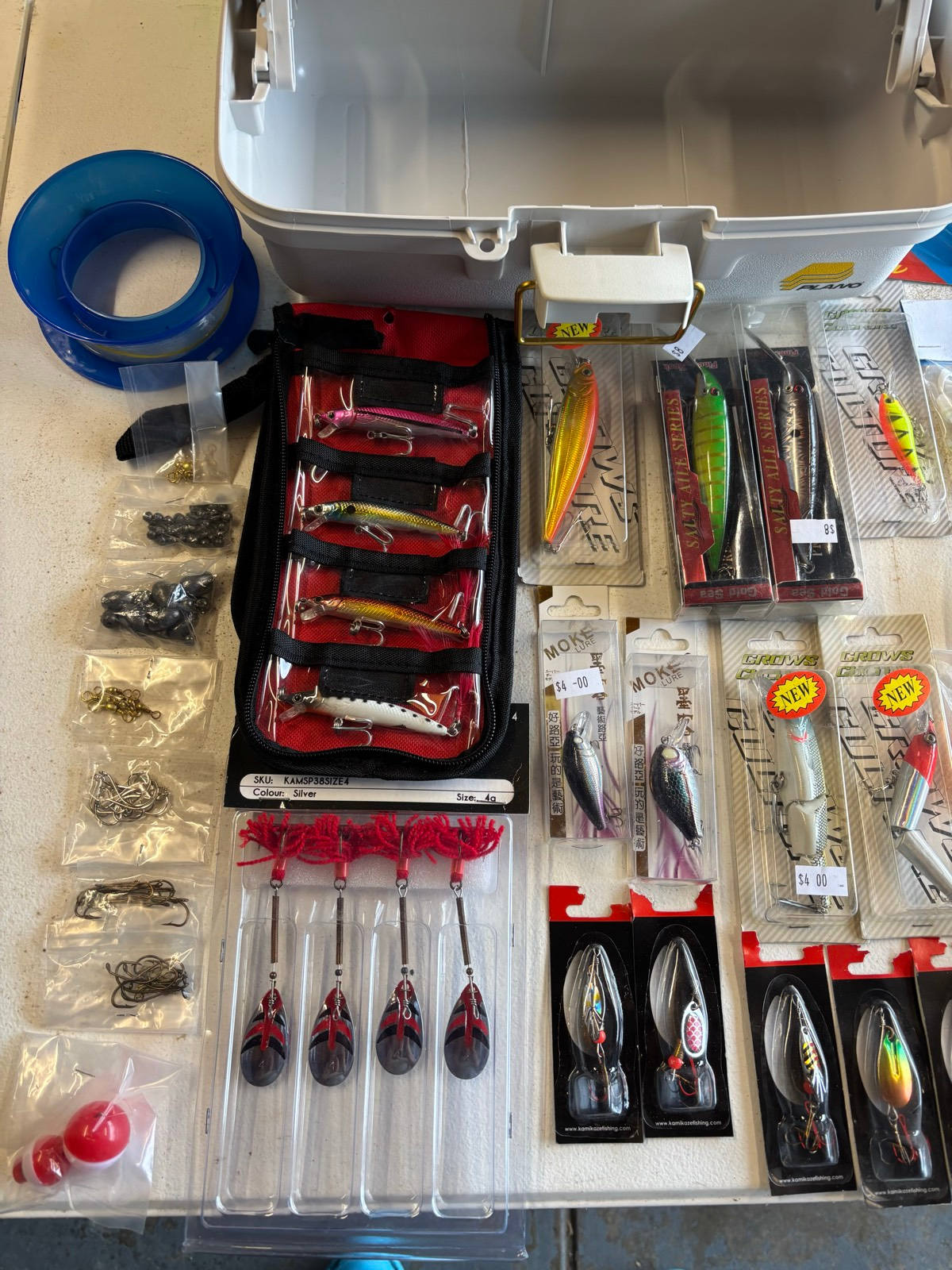 Fishing tackle box for freshwater Gumtree Australia Gumtree