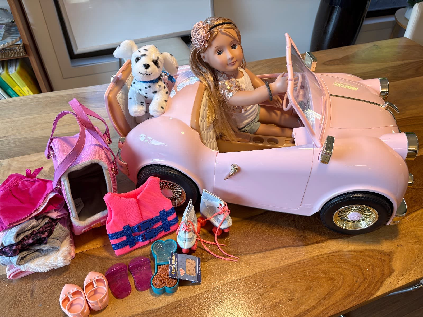 Our Generation Pink Sports Cruiser with Doll Bundle Toys Gumtree