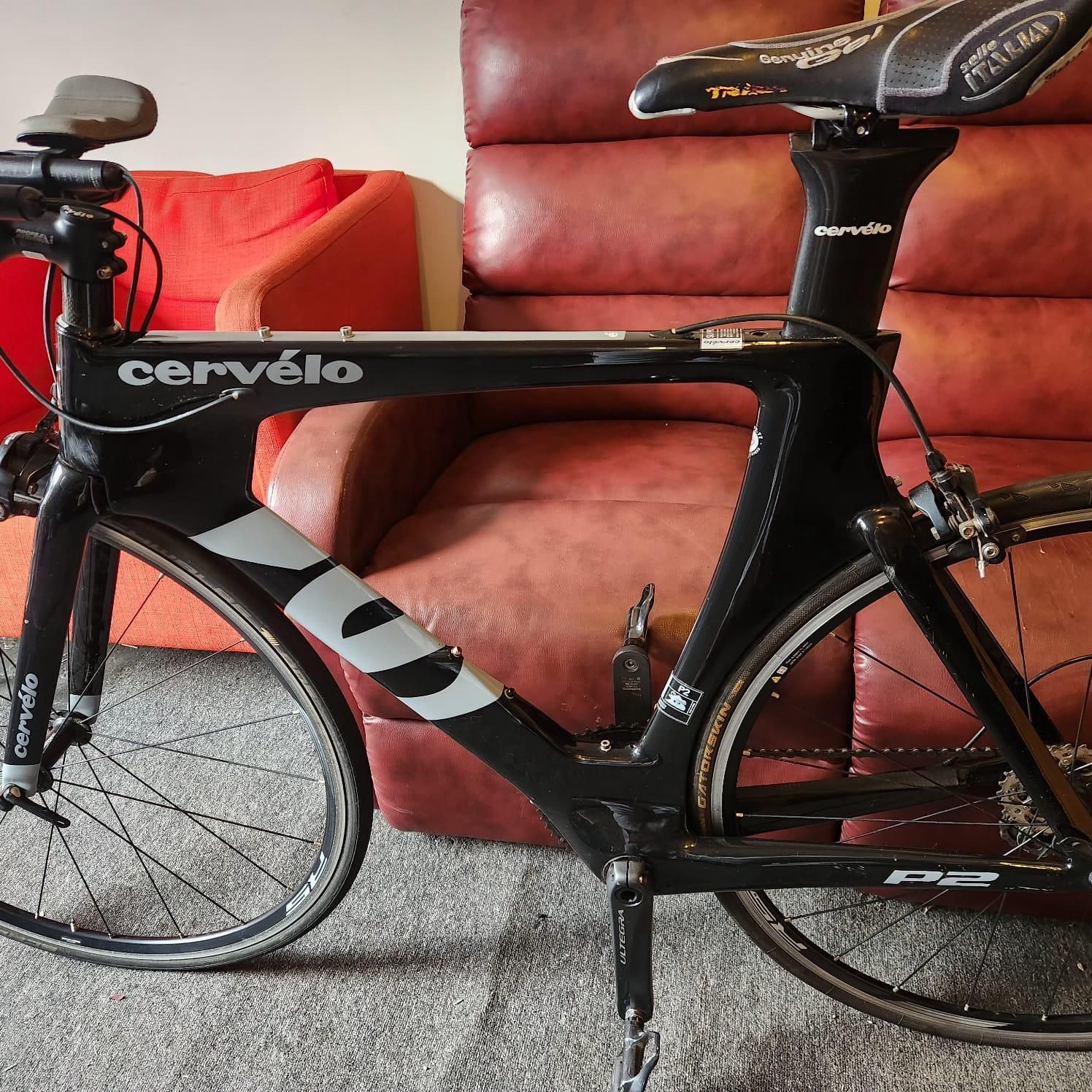 Cervelo P2 Triathlon TimeTrial Carbon Bike $2999 Men's