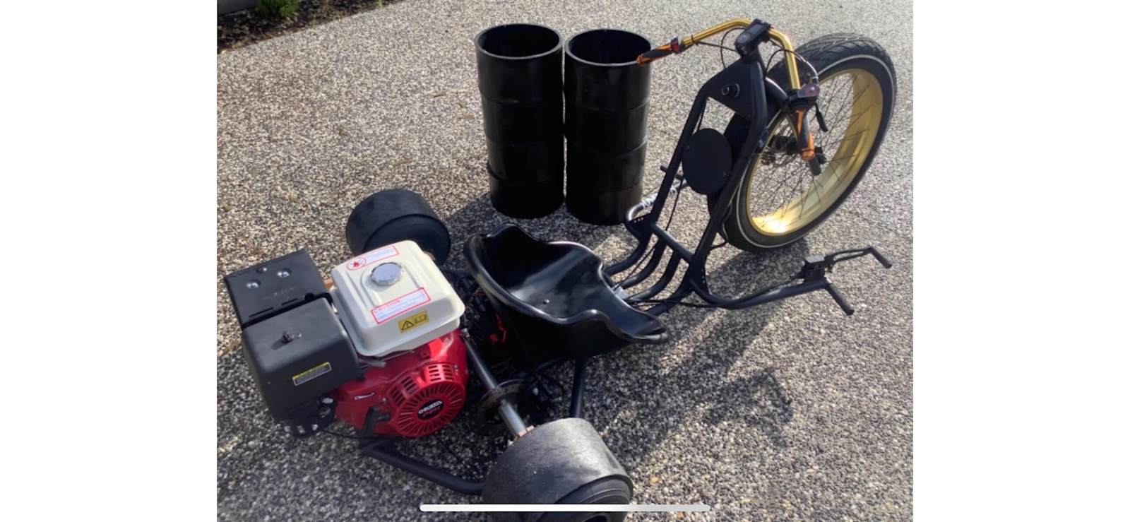 Custom Huffy Wheeler Madd Gear Drift Trike Green Black – Madd Gear