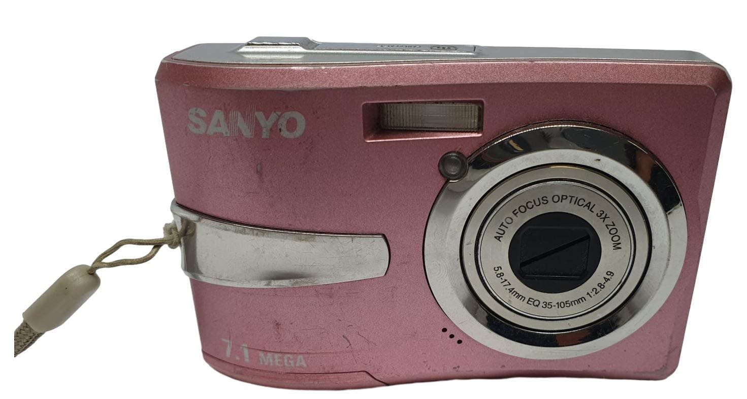 Sanyo Pink Digital Camera Sanyo Dual Camera Xacti 720p HD VPC-CG10