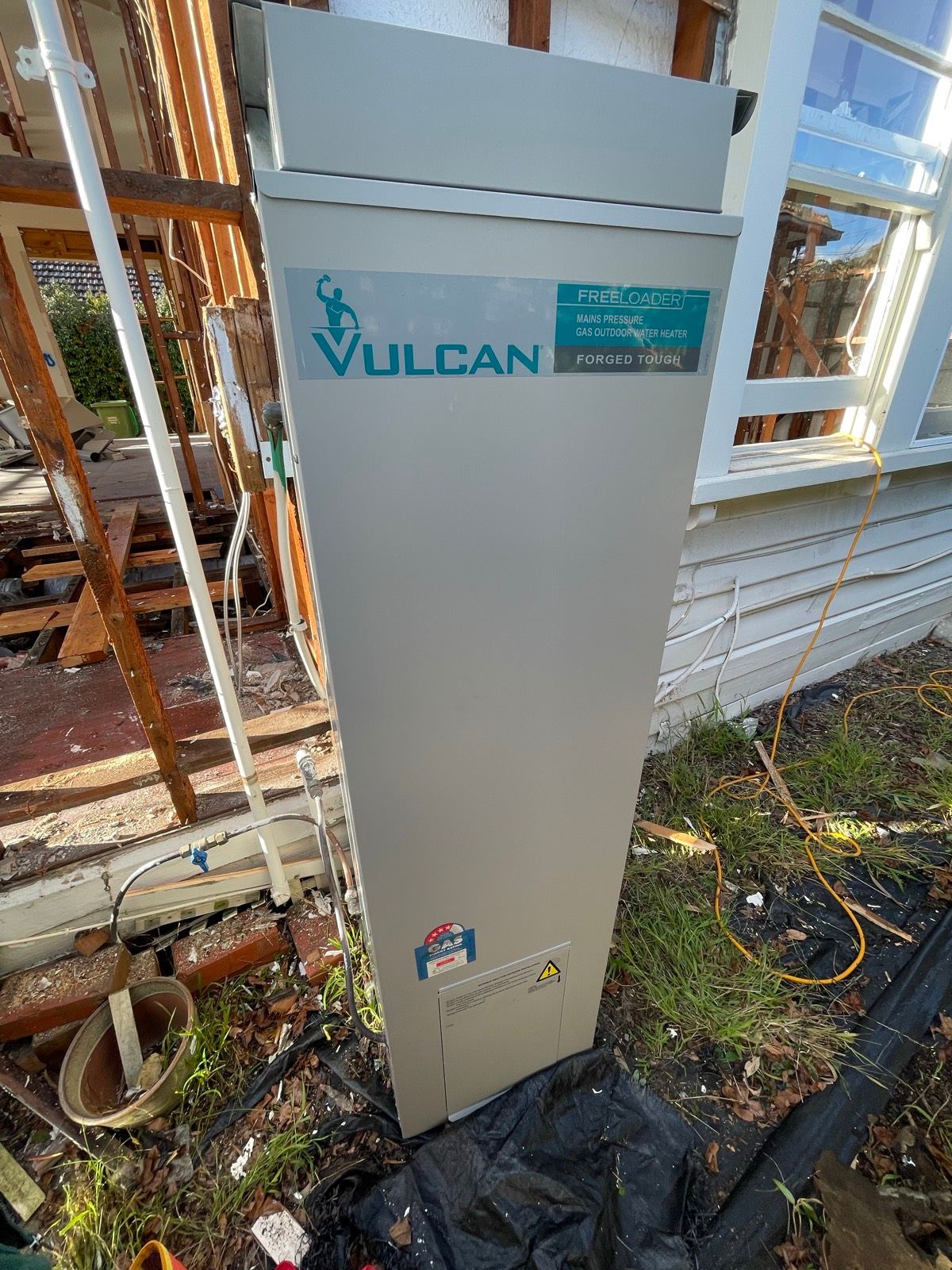135 Litre Vulcan Water Heater Vulcan Freeloader Vulcan 135l Hot