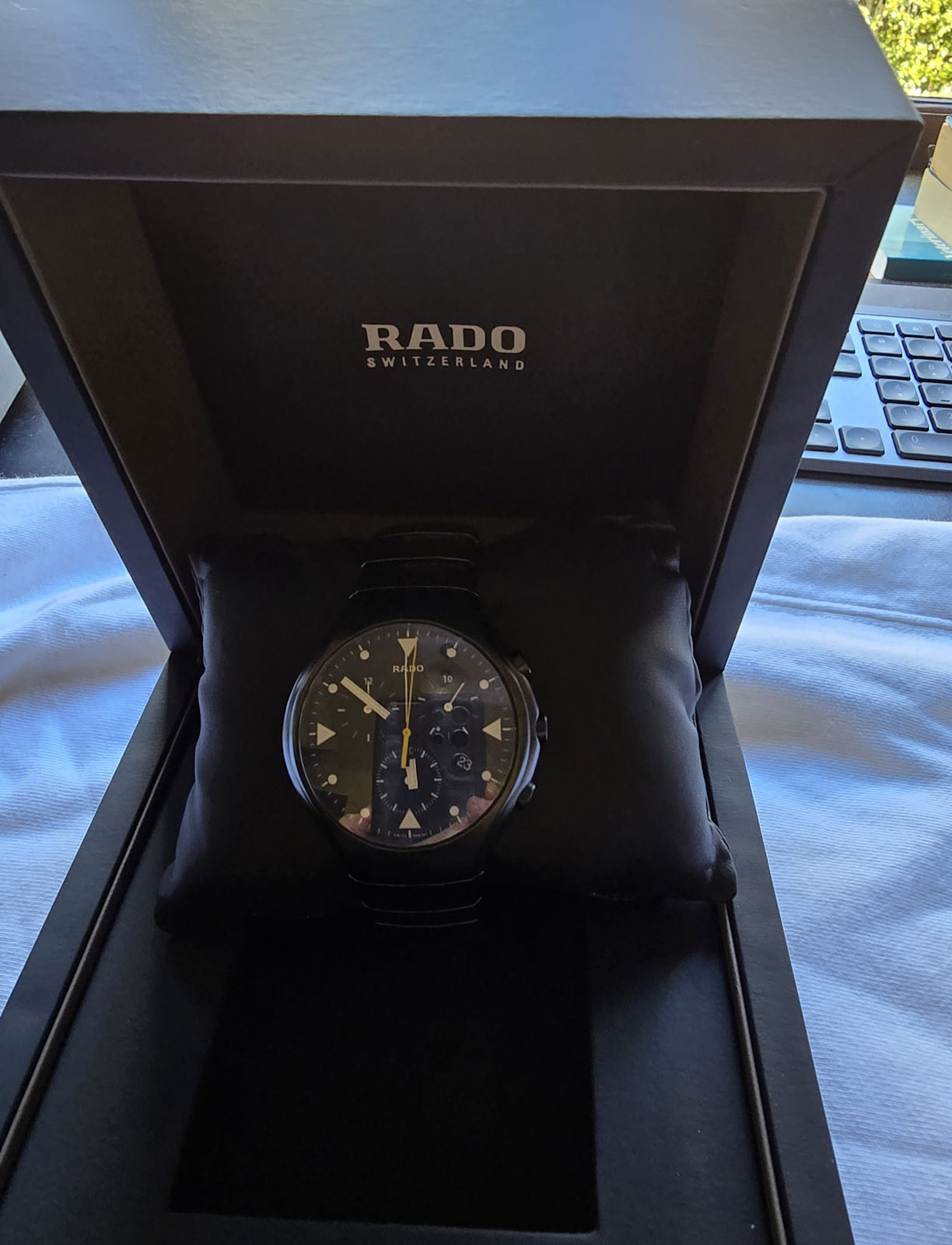 Rado Hi Tech Watches 2018 Pre-Owned Rado HyperChrome Men Watch In