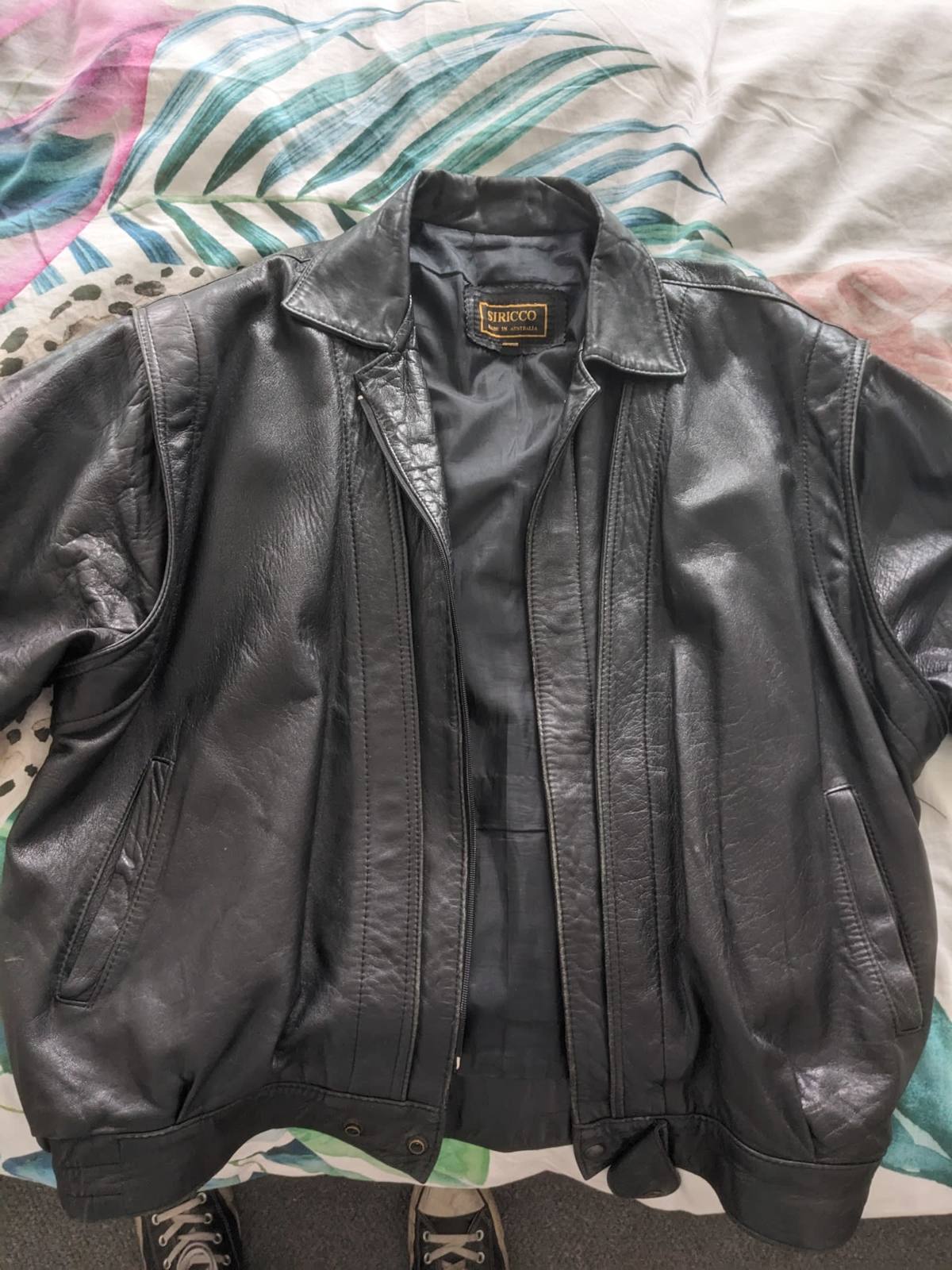 Leather Jacket XL (Siricco) Jackets Coats in Winter Valley VIC