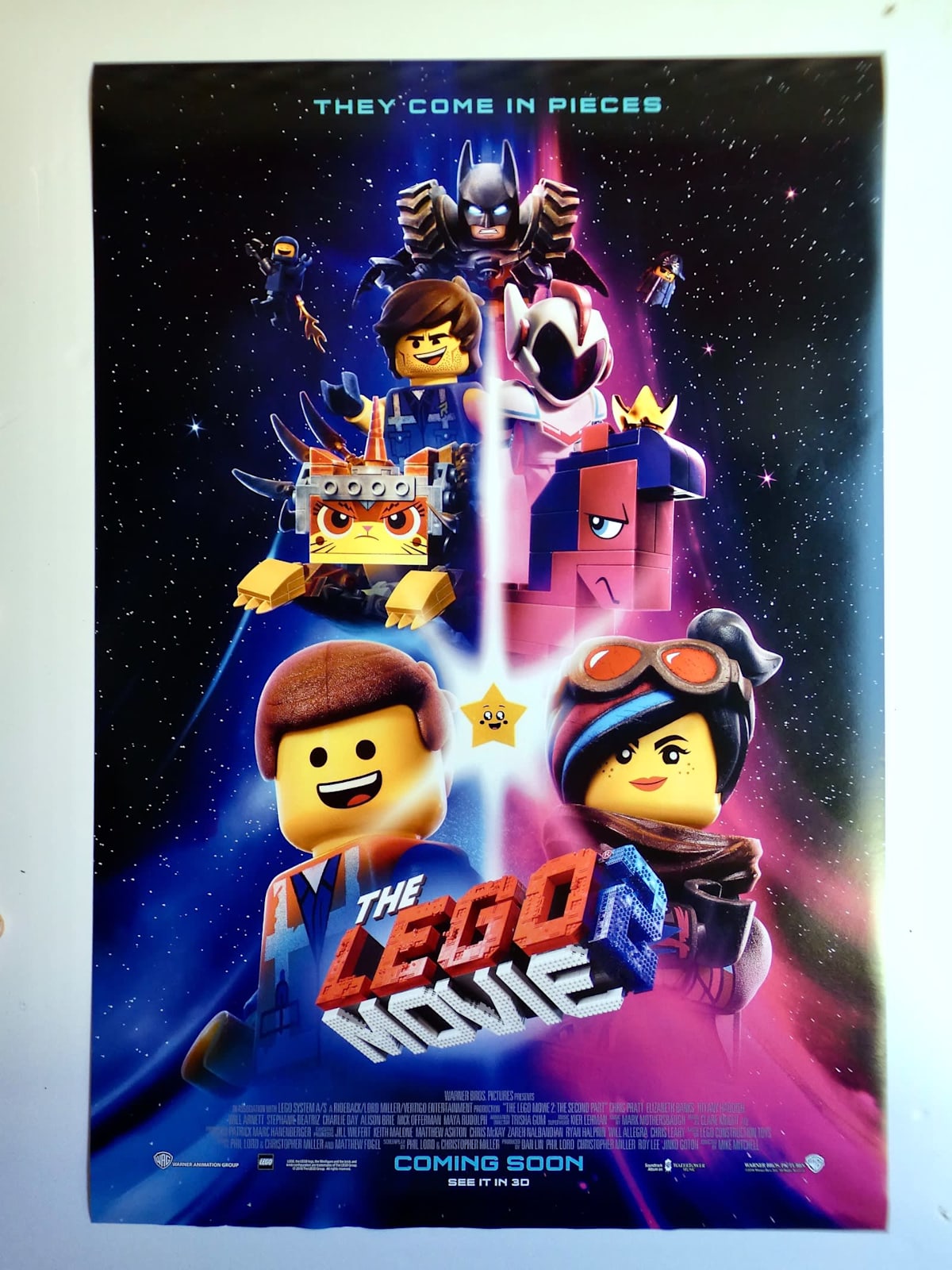 Movie Poster Lego Movie Cinemas Lego Movie 2, The JB Hi-Fi
