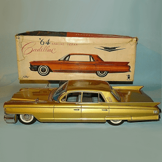 old tin cars