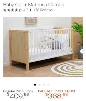 Mocka best sale boston cot