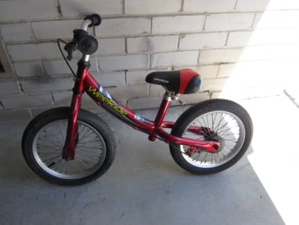 Near new aluminium kids balance bicycle. WeeRide Kid s