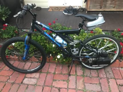 rotary motorised push bike