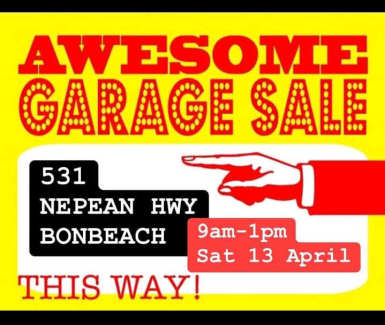GARAGE SALE, Garage Sale, Gumtree Australia Frankston Area - Carrum Downs