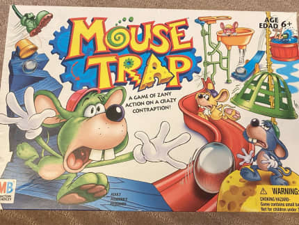 1986 Mouse Trap Game By Milton Bradley Complete In Great Condition FREE  SHIPPING