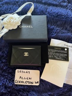 Chanel  Chanel Classic Card Holder in Lambskin Leather on Designer Wardrobe