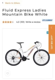 Fluid express men's mountain best sale bike grey